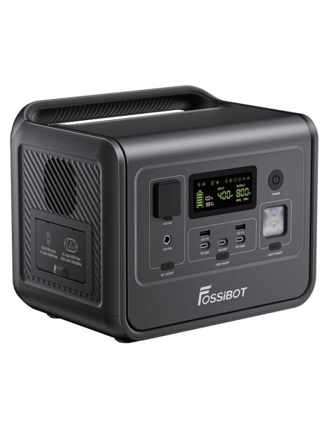 FOSSiBOT F800 Generatore Portatile Generatore Solare LiFePO4 da 512Wh - Nero Hotsell