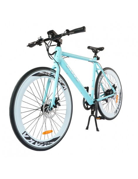 AVAKA R1 Bicicletta elettrica 250W Motore Batteria 9Ah- Blu opaco Vendite Flash