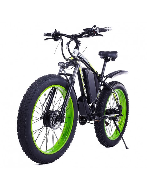 GOGOBEST GF700 26*4.0 Pneumatici Grassi Mountain Bike Elettrica 1000W Motore Brushless 48V 17 5Ah Batteria – Verde I Più Venduti