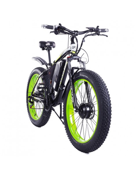 GOGOBEST GF700 26*4.0 Pneumatici Grassi Mountain Bike Elettrica 1000W Motore Brushless 48V 17 5Ah Batteria – Verde I Più Venduti