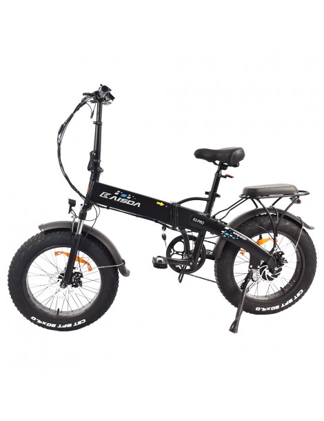 KAISDA K2 Pro 20*4.0 pollici Ciclomotore Elettrico Pieghevole con Pneumatici Grassi - Motore Bafang 350W e batteria 48V 12.8Ah Italia