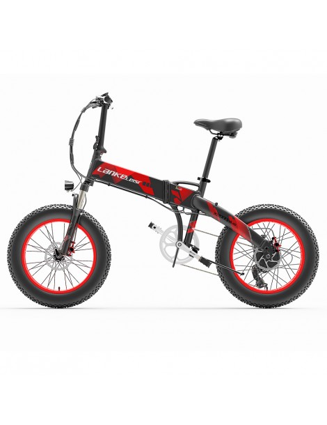 LANKELEISI X2000PLUS 10.4Ah 48V 1000W Ciclomotore Elettrico Bici Pieghevole Negozi Online