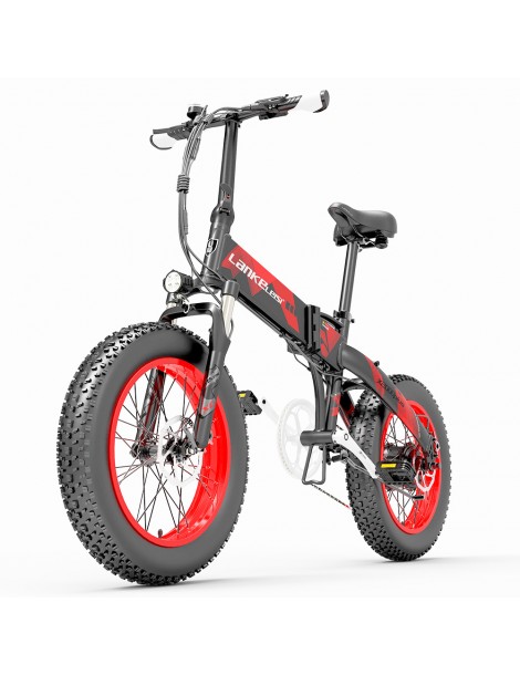 LANKELEISI X2000PLUS 10.4Ah 48V 1000W Ciclomotore Elettrico Bici Pieghevole Negozi Online