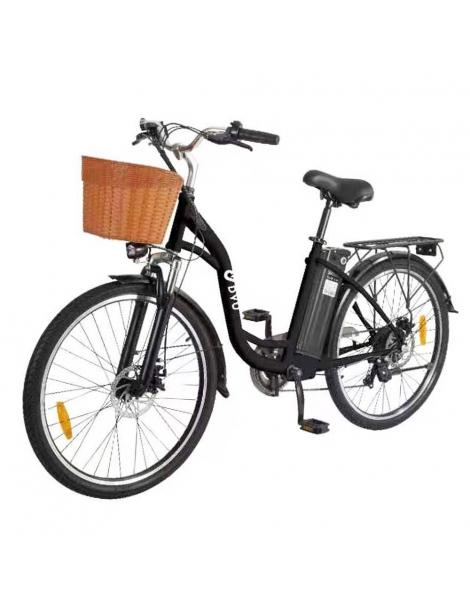 DYU C6 Bicicletta elettrica motore da 350W batteria da 12 5AH - Nero Affare Del Giorno