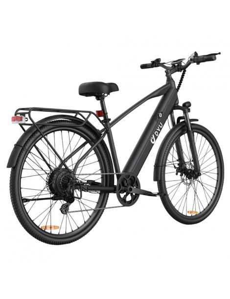 DYU C5 City Electric Bike motore 250W batteria 48V 10AH 27 5 pollici 25km/h 65km freni a doppio disco - nero Prezzo Ridotto