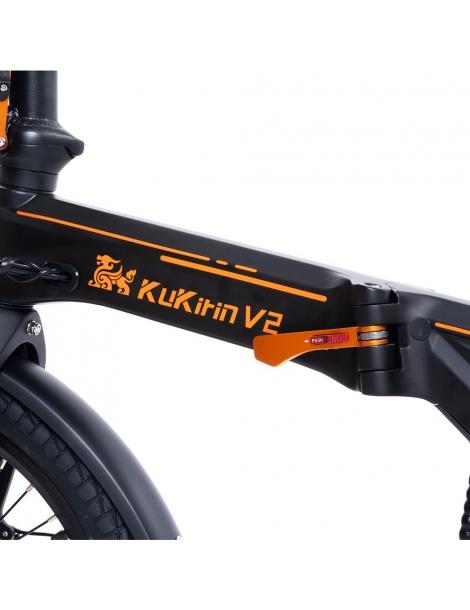 KuKirin V2 Bici Elettrica Pieghevole da Città Pneumatici da 20'' Batteria rimovibile da 36V 7.5Ah Motore da 430W 25km/h Sconto