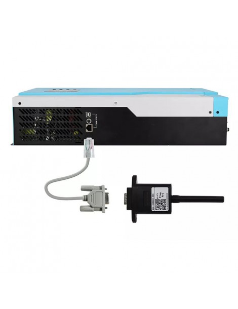 DAXTROMN Inverter Solare Off Grid da 3 5KW Caricatore MPPT da 24V DC 100A Sinusoidale Puro con Ingresso PV 450VDC e WiFi Italy