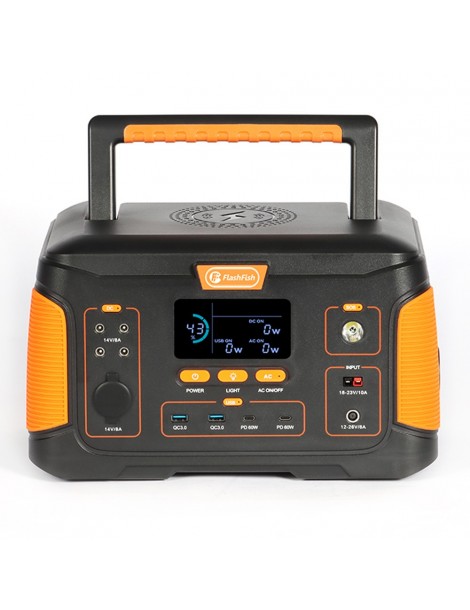 Flashfish J1000 Plus Generatore solare portatile 1000W/932 4Wh ricarica wireless 15W versione UE Nuovo