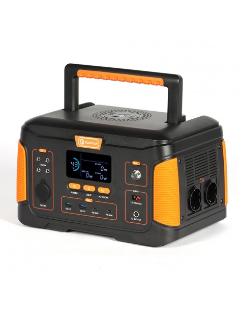 Flashfish J1000 Plus Generatore solare portatile 1000W/932 4Wh ricarica wireless 15W versione UE Nuovo