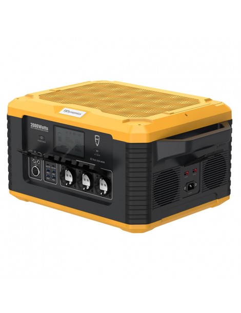 Fjdynamics Powersec MP2000 2264W/2000W Generatore Solare Portatile A Centrale Elettrica Pacco Batterie Rimovibile 12 Uscite Qualità