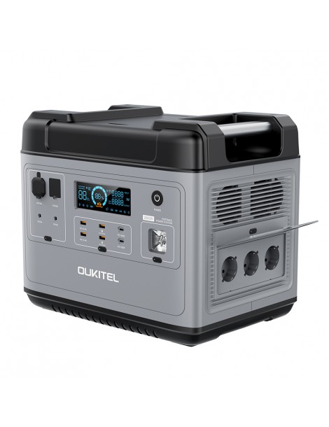 OUKITEL P2001 Ultimate 2000Wh/2000W Stazione di Alimentazione Portatile con Ricarica Super Rapida Spina UE Pezzi Unici
