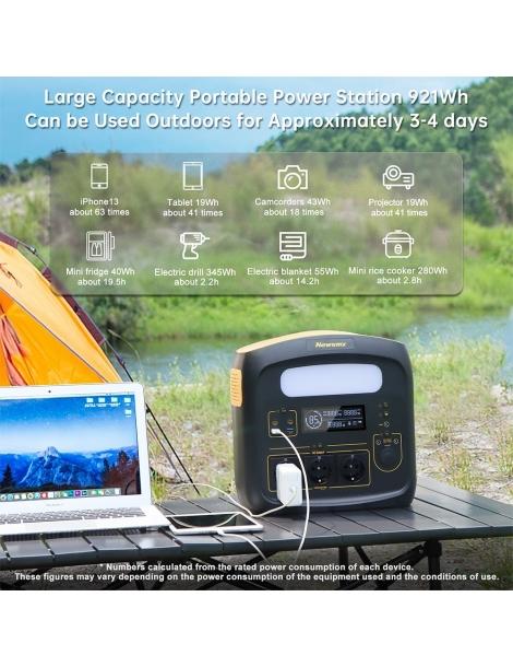 Newsmy N1200 Stazione di alimentazione portatile batterie LiFePO4 da 921Wh Prezzo Ridotto