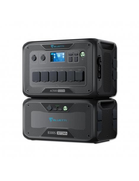BLUETTI AC500 + B300S Power Station 5000W/3072WH Batteria LiFePO4 per il backup della batteria domestica Offerta