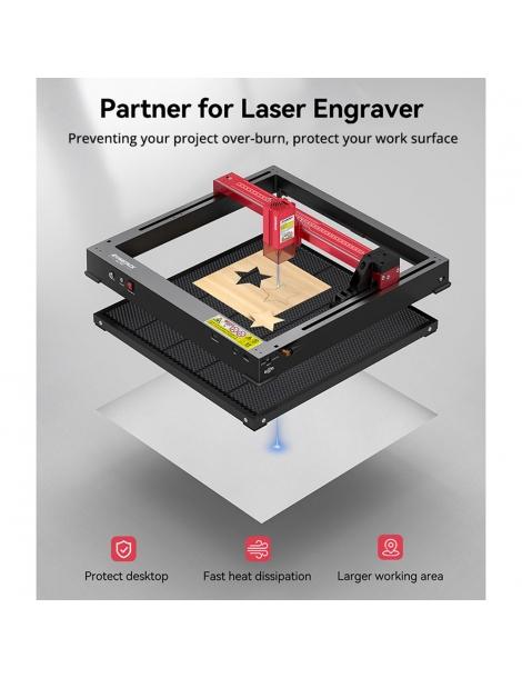 ATOMSTACK F4 420x410mm Letto laser Tavolo di lavoro a nido d'ape Saldi Di Fabbrica