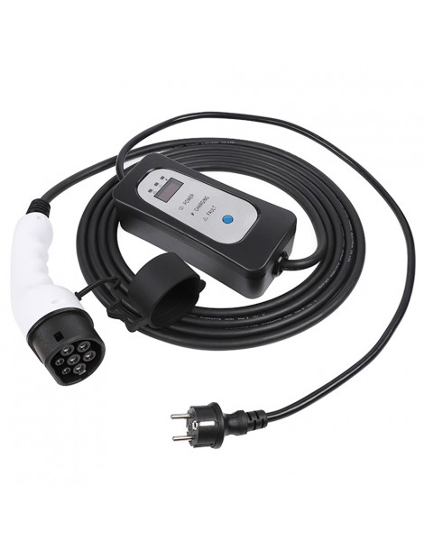 ANDAIIC Modalità 2 8A/10A/13A/16A Current Adjustable 5m Cable Caricabatterie portatile EV-UE I Più Venduti