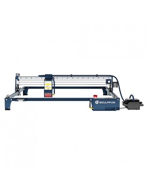 SCULPFUN S30 Ultra 33W Taglierina per incisioni laser Air Assist automatico 0.08x0.10mm Focus laser 600*600mm - EU Plug Nuova