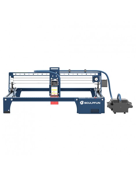 SCULPFUN S30 5W Taglierina con incisione laser assistenza automatica ad aria lente sostituibile scheda madre a 32 bit Italy