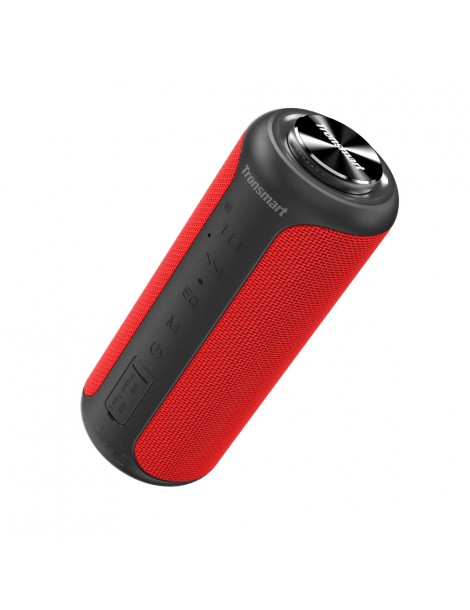 Tronsmart T6 Plus Edizione aggiornata Altoparlante portatile Bluetooth 5.0 con potenza fino a 40W Suono a 360° IPX6 NFC - Rosso Acquista Ora