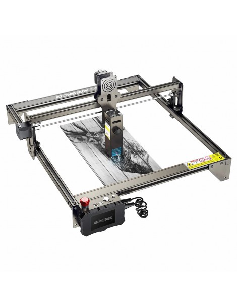 Taglierina per Incisione Laser ATOMSTACK S10 Pro 10W Potenza Macchina 50W Messa a Fuoco Fissa Spot Compresso 0 08x0 06mm Outlet