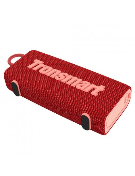Tronsmart Trip 10W Altoparlante Bluetooth 5.3 portatile con elegante impugnatura in tessuto Batteria 2000mAh - Rosso Vendita Economica