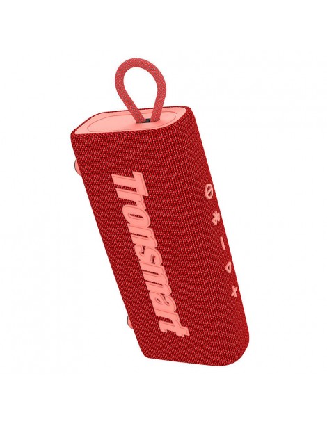 Tronsmart Trip 10W Altoparlante Bluetooth 5.3 portatile con elegante impugnatura in tessuto Batteria 2000mAh - Rosso Vendita Economica