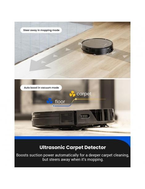 Proscenic X1 Aspirapolvere Robot con Base Auto-vuotante Aspirazione da 3000Pa tampone vibrante vibra 3000 volte al minuto Lightning offer