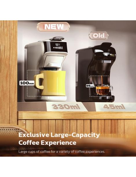 [Prevendita]HiBREW H1B Caffettiera a cialde 6 in 1 estrazione a pressione da 20 bar Rilascio limitato