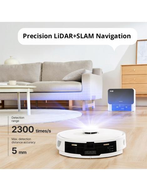 Neakasa NoMo N3 4000Pa Robot aspirapolvere con stazione di auto-svuotamento navigazione LDS + SLAM Ultimi due giorni
