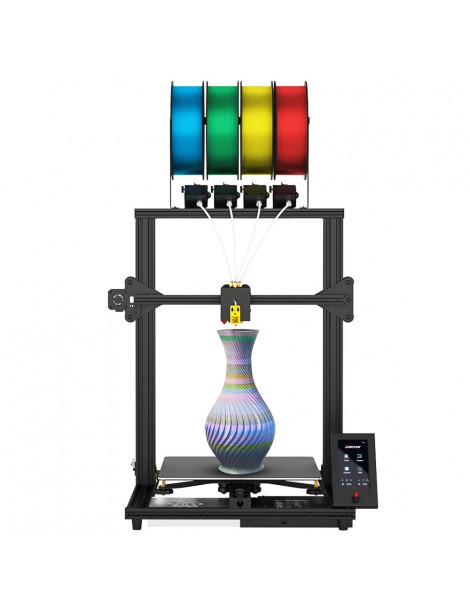 Zonestar Z8PM4 Pro Stampante 3D 4 Titan Extruders miscelazione colore 4 in1 out livellamento automatico 300 * 300 * 400 mm Sconti questo mese