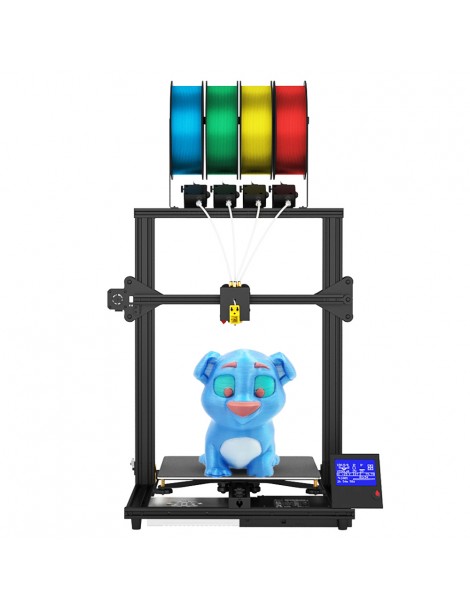 Zonestar Z8PM4 Pro Stampante 3D 4 Titan Extruders miscelazione colore 4 in1 out livellamento automatico 300 * 300 * 400 mm Sconti questo mese