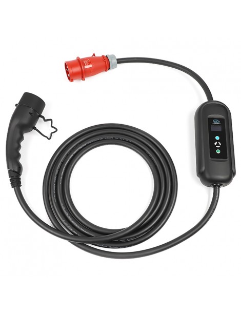 ANDAIIC EV Charger Portable electric car charger Type 2 IEC62196 Mode 2 Adjustable current 10m cable In Linea