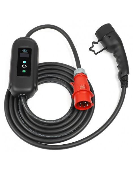 ANDAIIC EV Charger Portable electric car charger Type 2 IEC62196 Mode 2 Adjustable current 10m cable In Linea