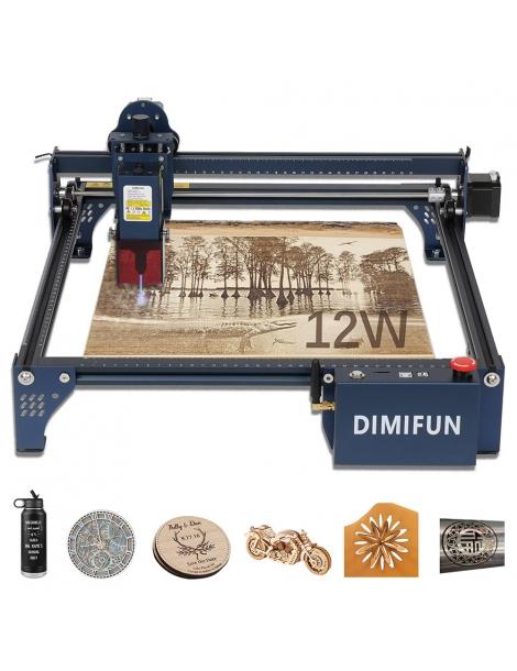 DIMIFUN DM6 B12 12W Macchina per incisione laser protezione degli occhi precisione 0 01 mm spot 0 06 mm Vendita