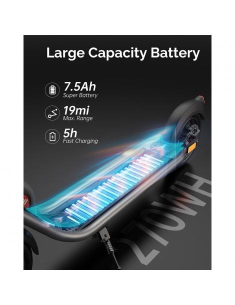Atomi E20 Scooter elettrico pieghevole pneumatico da 8 5 pollici motore da 250W batteria da 36V 7 5Ah Spedizione Gratuita
