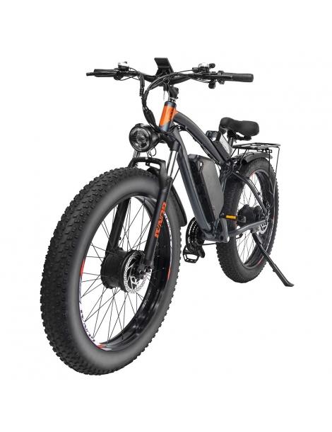 GUNAI GN88 Mountain Bike Elettrica Pneumatici Grassi 26*4.0in Motori 1000W*2 Batteria 48V 22Ah Soddisfazione Garantita