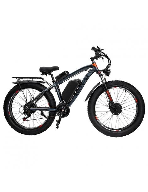 GUNAI GN88 Mountain Bike Elettrica Pneumatici Grassi 26*4.0in Motori 1000W*2 Batteria 48V 22Ah Soddisfazione Garantita