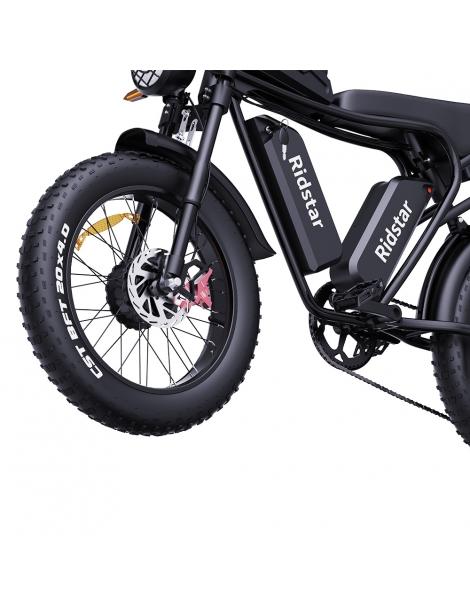 Ridstar Q20 Pro Off-road bicicletta elettrica doppia 1000W motore 52V 20AH doppia batteria Acquista Ora