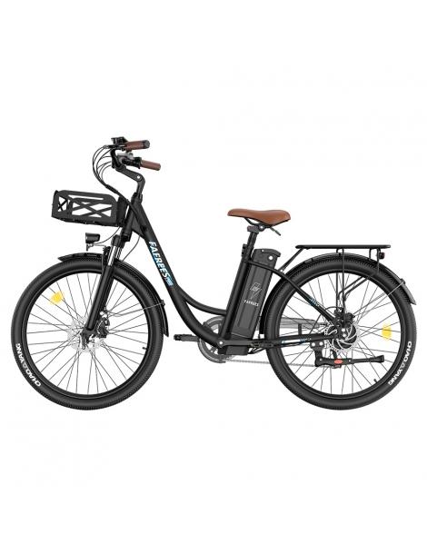 Fafrees F26 Lasting Bicicletta elettrica motore da 250W batteria da 36V 20.3Ah pneumatici da 26*1.95'' - Nero Offerta