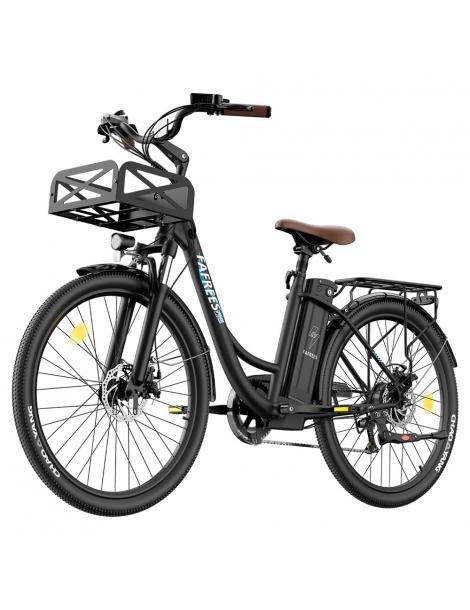 Fafrees F26 Lasting Bicicletta elettrica motore da 250W batteria da 36V 20.3Ah pneumatici da 26*1.95'' - Nero Offerta