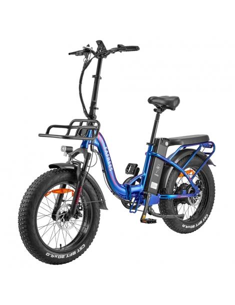 Fafrees F20 Max Flodable Electric Bike 20*4.0 pollici Fat Tire 500W Brushless Motor 48V 22.5Ah Battery - Aurora Blue Online