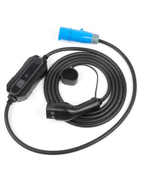 ANDAIIC Caricatore EV Caricatore portatile per auto elettriche Tipo 2 IEC62196 Modalità 2 10/16/20/24/32A Corrente - UE Negozio