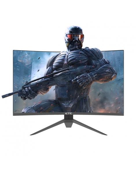 KTC H27S17 Monitor da gioco 27 pollici 2560x1440 QHD 180Hz HVA Curvo 1500R 1ms Tempo di risposta Standard di montaggio Vesa Sconto di tempo limitato