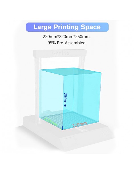 Artillery Genius Pro Stampante 3D Volume di Produzione 220*220*250 mm Prezzo di fabbrica