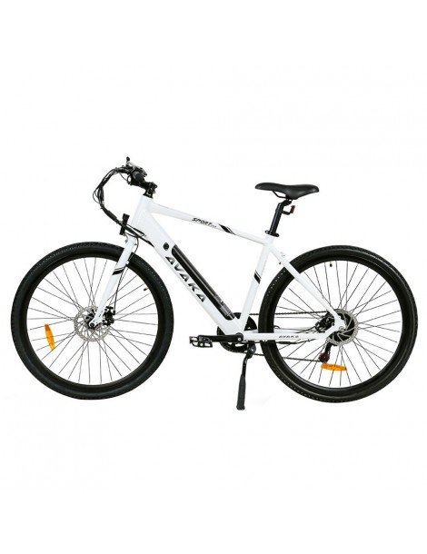 Bicicletta elettrica AVAKA R3 motore 36V 350W batteria 12 5Ah velocità massima 32km/h autonomia 70km - Bianco Flash Sale