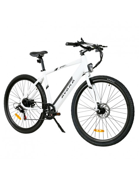 Bicicletta elettrica AVAKA R3 motore 36V 350W batteria 12 5Ah velocità massima 32km/h autonomia 70km - Bianco Flash Sale