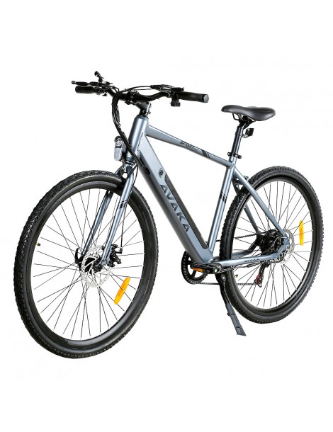 Bicicletta elettrica AVAKA R3 motore 36V 350W batteria 12 5Ah velocità massima 32km/h autonomia 70km - Grigio Fornitura limitata