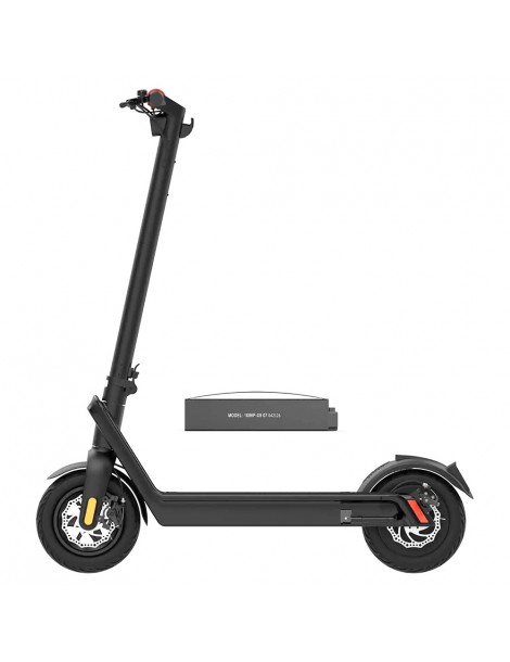 AOVO X9 Plus 10'' Pneumatico Antideflagrante Scooter Elettrico Pieghevole 36V Motore Nominale 500W Batteria 36V 15.6Ah - Nero Offerta Pasqua