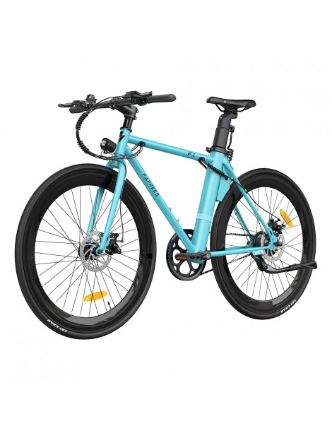 FAFREES F1 700C*28C Pneumatici da Strada Bici Elettrica - 250W Motore Brushless & Batteria 36V 8.7Ah - Blu Offerta San Valentino