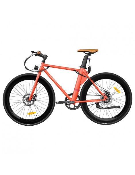FAFREES F1 700C*28C Pneumatici da Strada Bici Elettrica - 250W Motore Brushless & Batteria 36V 8.7Ah - Arancione Offerta Anniversario