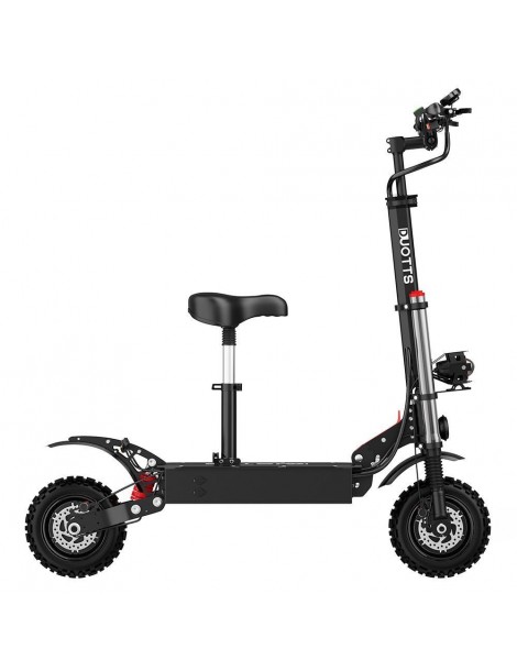 OOTD D88 Scooter Elettrico Pieghevole con Pneumatici Off-Road da 11 pollici - Doppio Motore 2800W*2 e Batteria 60V 38Ah Online Outlet